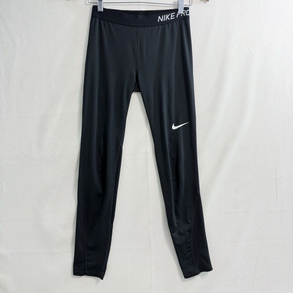 Nike Pro Girls XL Black Dri-FIT Training Leggings 890228-010